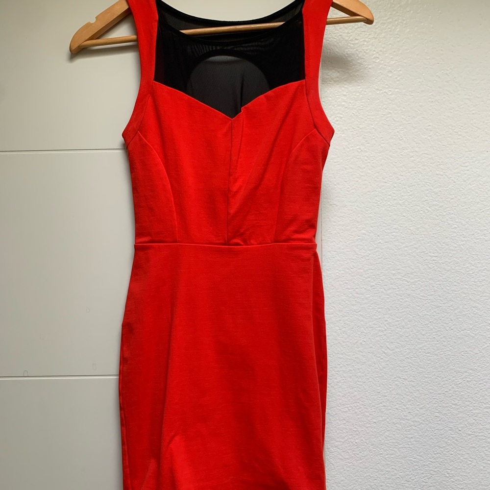 BEBE body on mini dress